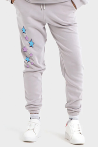 Premium Line, Light Gray Jogger Pants