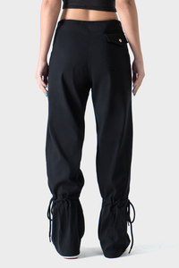 Black Drawstring Pants