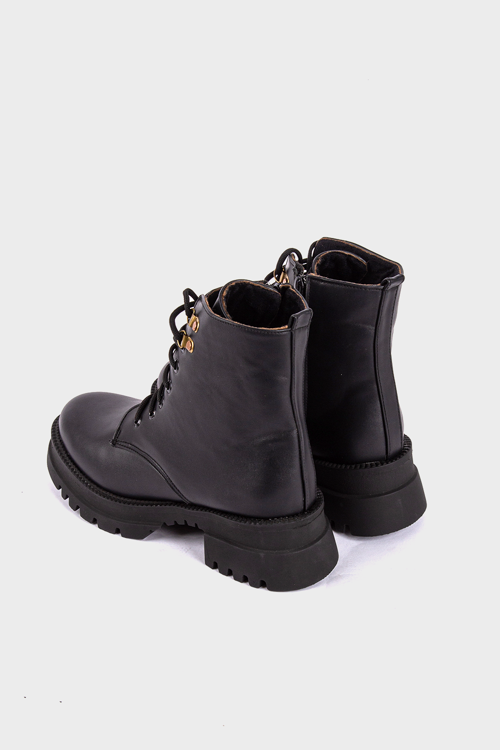 Black Combat Boot