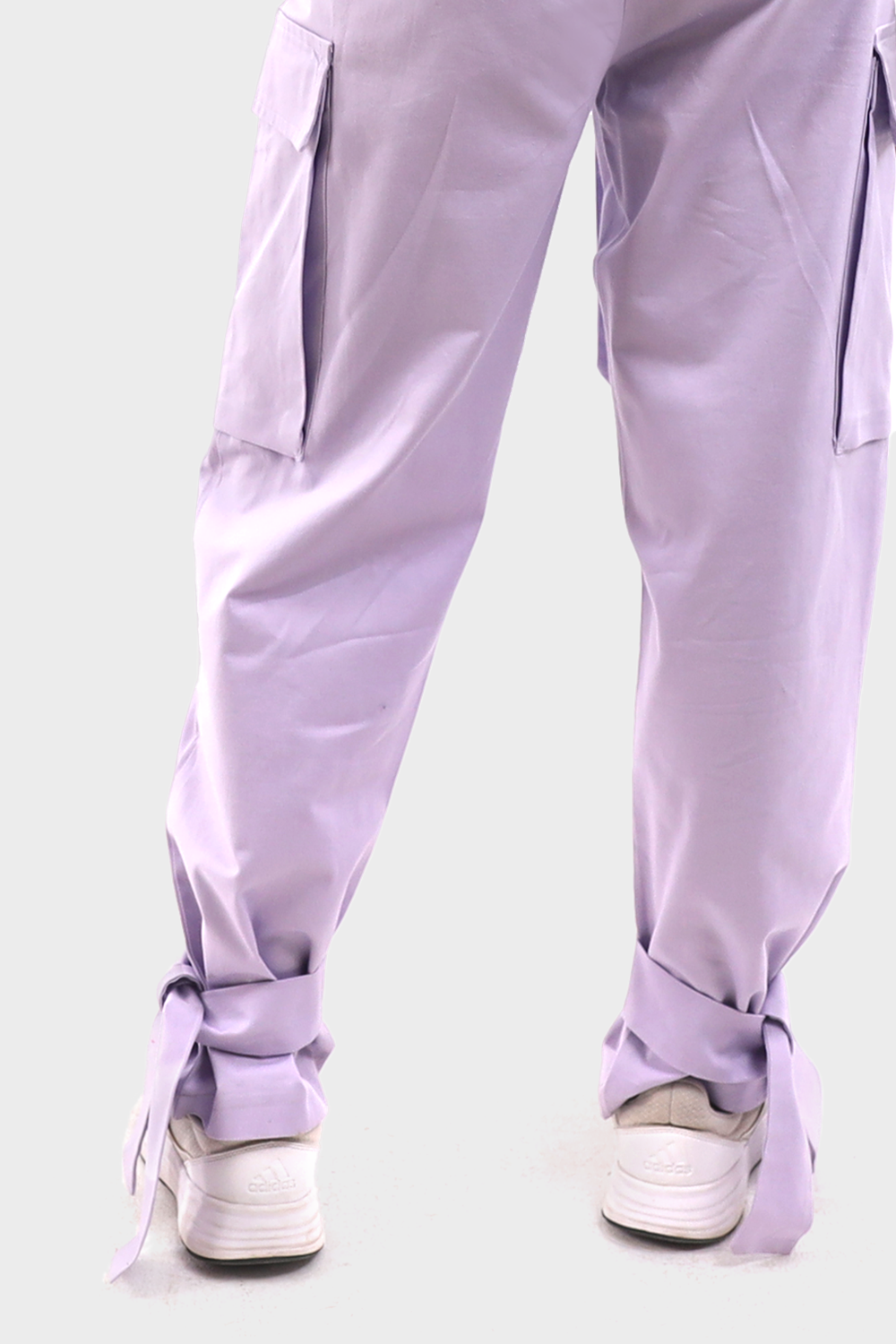 Light Lavender Front Pockets Jumpsuit