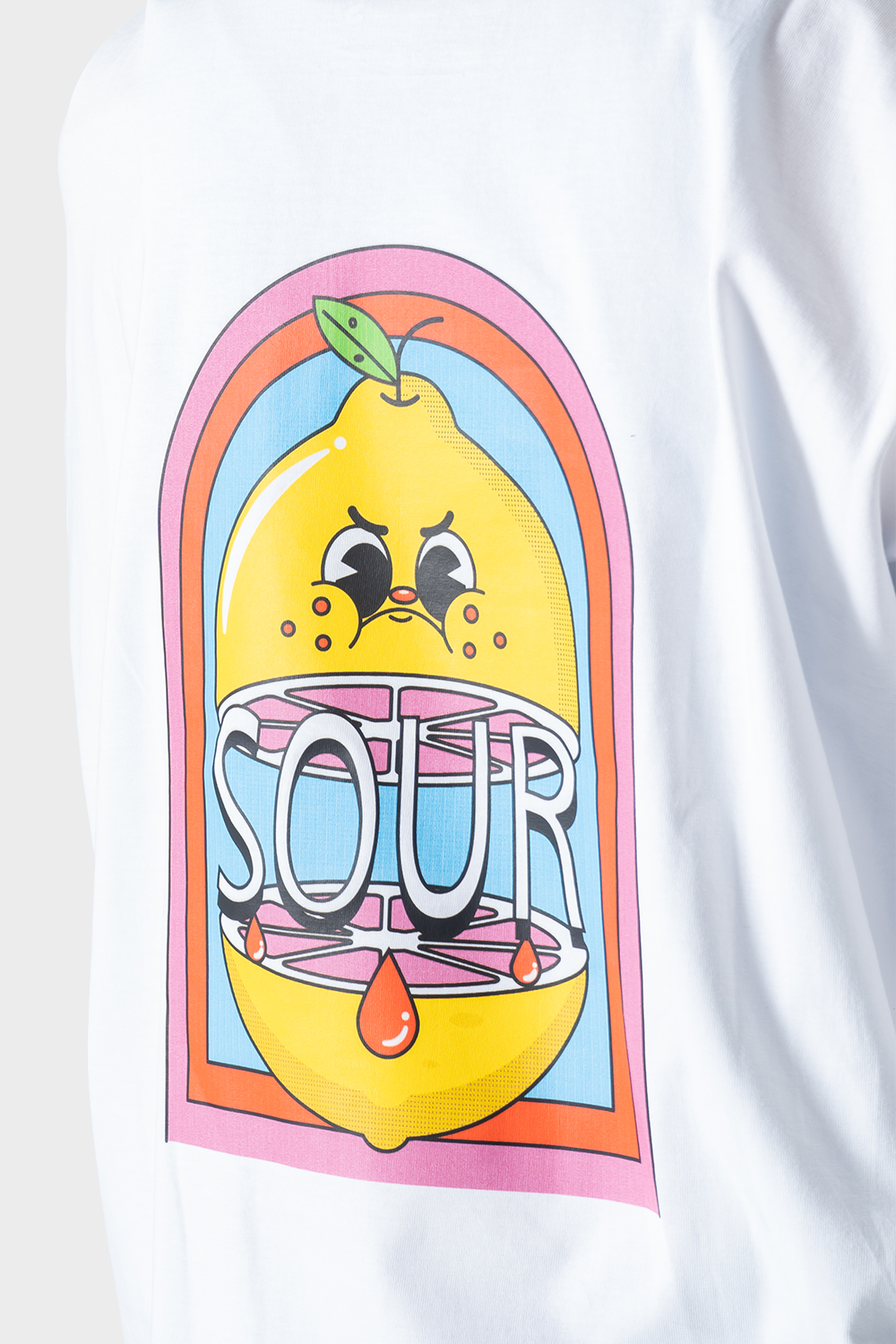 Lemon Printed Over-Sized T-Shirt