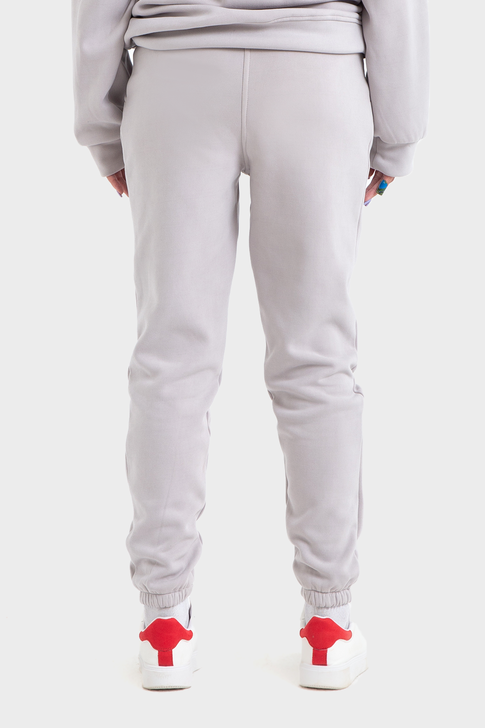 Premium Line, Light Gray Jogger Pants