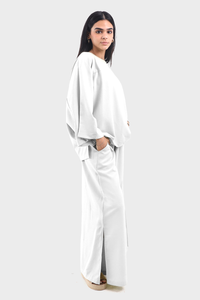 White Batwing Suit, Set of 2 Pieces